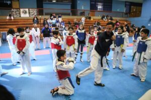 Deportistas magallánicos disfrutaron del Seminario de Taekwondo