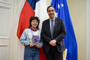 Porvenireña participó en concurso de lectura y quedó entre las 10 mejores de Chile