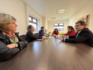 Rector de la UMAG participó de diversas reuniones con autoridades y académicos en su visita a la Región de Aysén