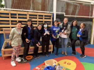 Educadoras del Jardín Caperucita Roja se capacitaron en siembra y compostaje
