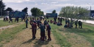 Alumnos de Don Bosco plantaron 70 árboles