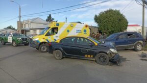 Un lesionado dejó colisión en el Barrio 18 de Septiembre