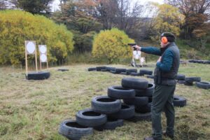 Competidores magallánicos afinan puntería para el campeonato de tiro “Belarmino Vera Millao”