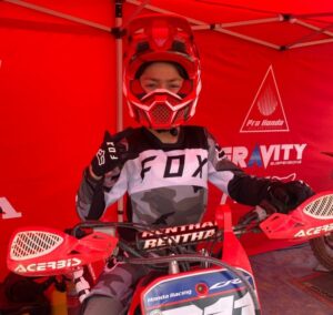 “Pablito” Paredes brilló en su primera temporada y se quedó con un tercer lugar en el motocross nacional