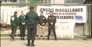 Gendarmes se movilizan para solicitar más apoyo de las autoridades en el control de la población penal