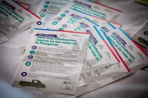 Lanzan campaña para prevención de siniestros en rutas de la Patagonia