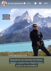 La periodista Monserrat Álvarez vivió divertida historia en las Torres del Paine