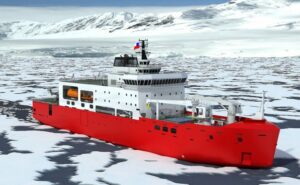 El 22 de diciembre se botará el nuevo rompehielos Almirante Viel de la Armada