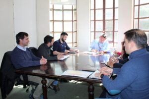 Alcalde Radonich se reunió con presidente de la Cámara Chilena de la Construcción