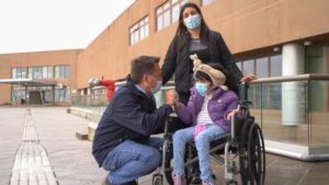 Municipio entregó regalos a niños hospitalizados