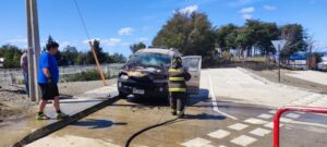 Incendio vehicular movilizó a Bomberos