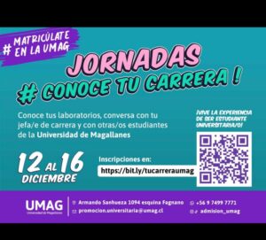 Orientarán a futuros postulantes en las jornadas Conoce tu Carrera