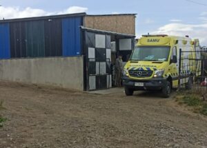 Compañeros salvaron a joven aplastado por furgón