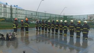 Con ejercicio demostrativo y bautizo de nuevos voluntarios Bomba Chile celebró aniversario