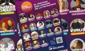 Río Gallegos celebrará su aniversario 137 con artistas de talla mundial