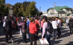 Marcha por la vivienda se realizó este miércoles en Punta Arenas