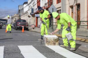 40 pasos de cebras son repintados en verano