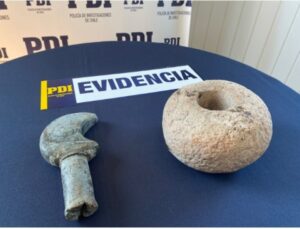 PDI Punta Arenas incauta piezas arqueológicas comercializadas en redes sociales