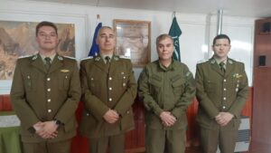 Mayor Sanhueza entregó el mando de la Primera Comisaría