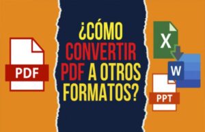 ¿Cómo convertir de PDF a otros formatos con el mejor editor de PDF?