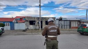 Labocar llegó hasta Puerto Natales para realizar pericias de reciente incendio