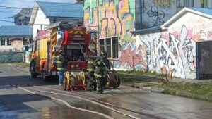 Incendio afectó nuevamente dependencias del ex hospital regional