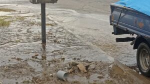 Rotura de matriz tendrá a barrio San Miguel sin agua durante la mañana