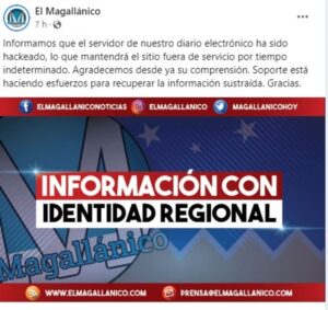 Secuestro cibernético: Se tomaron página web regional a cambio de bitcoin