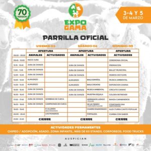 Expogama abrirá hoy sus puertas con entrada gratuita para toda la comunidad