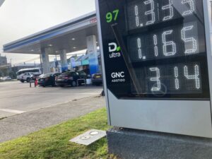 Casi 40 pesos de diferencia había ayer en el precio del GNC en Punta Arenas