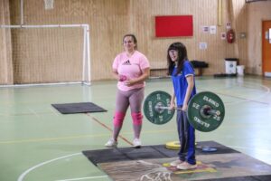 La campeona nacional e internacional María Fernanda Valdés arribó a Punta Arenas