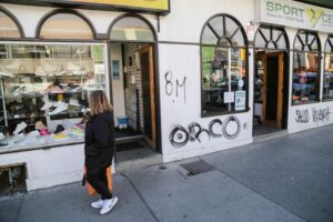 Nuevamente rayan edificios patrimoniales tras manifestaciones