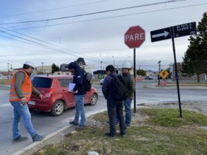 Transportes visitas obras de semaforización
