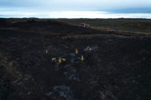 Intensifican investigación para determinar origen del megaincendio de Cruce Percy