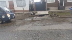 Rotura de matriz mantiene sin agua a vecinos del sector sur de Punta Arenas