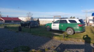 Persecución policial terminó con una persona detenida en Punta Arenas