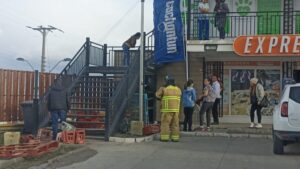 Principio de incendio movilizó a tres unidades de Bomberos en Punta Arenas
