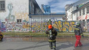 Nuevamente sonaron las alarmas por incendio en el ex hospital regional