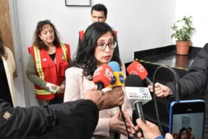Incendio Cruce Percy pasa de alerta roja a amarilla