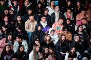 “Mechones” se reunieron en gimnasio de la UMAG