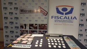 Desarticulan banda criminal que comercializaba cocaína vía delivery en Punta Arenas