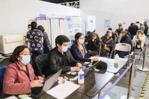 Nuevo punto vacunatorio: más de 2.500 dosis contra influenza y Covid-19 se administraron en una semana