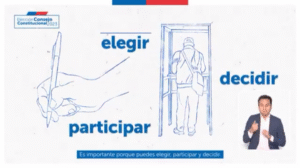 Gobierno lanzó spot informativo sobre la elección del Consejo Constitucional