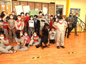 Gendarmería busca tutor que adopte a su can más destacado y cariñoso