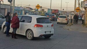 Se registró una colisión en población 18 de Septiembre