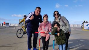 Puntarenense disfrutaron de mañana recreativa en la Costanera