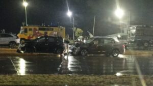 Triple colisión en Costanera se enmarca en jornada de accidentes de tránsito