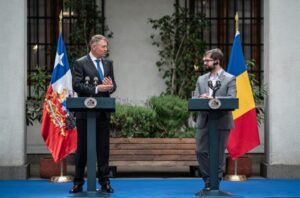 Presidente Boric firmó declaración de cooperación con Rumania ante desastres