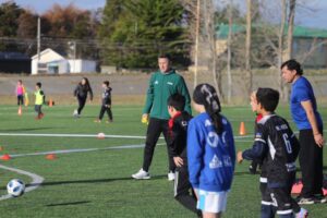 En el Estadio Ramón Cañas finalizó curso para técnicos magallánicos
