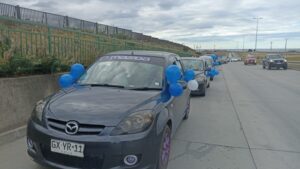 TEAbrazo Magallanes realizó caravana no sonora por Día Mundial de la Concientización sobre el Autismo